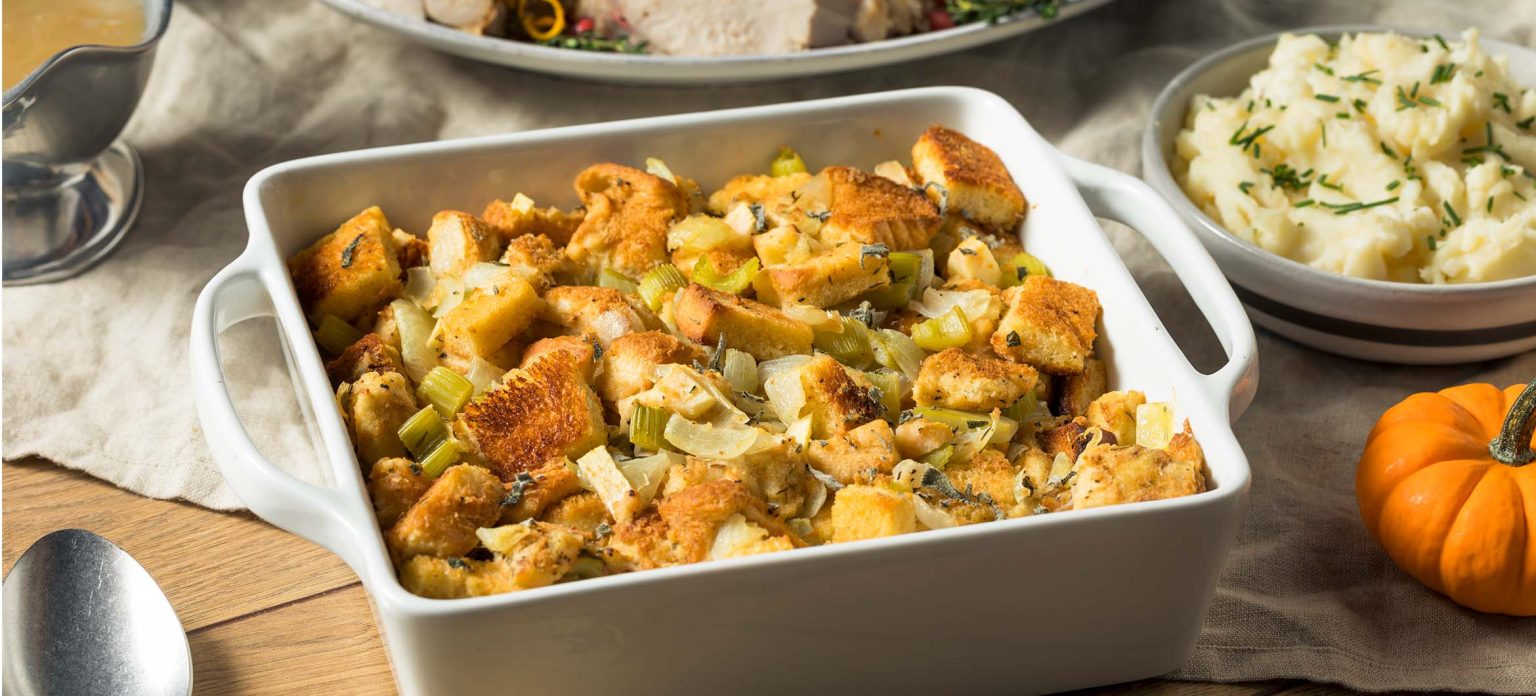 Thanksgiving Treats: Homemade Stuffing and a Peppermint Snowball! thecore feature thanksgiving