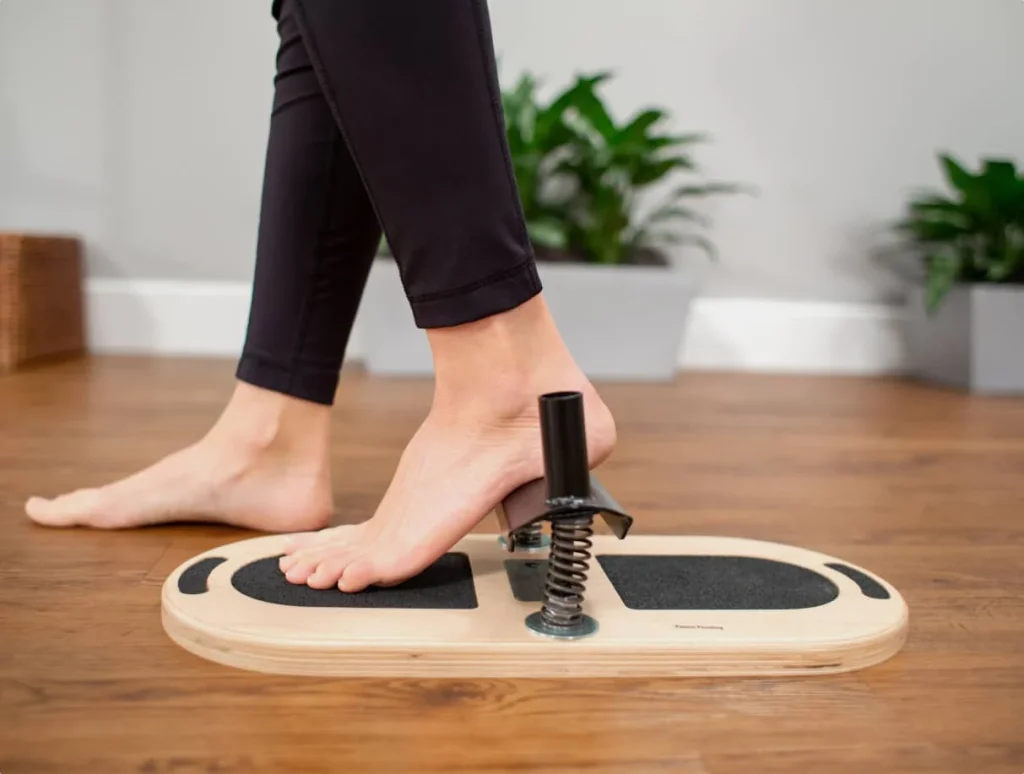 foot corrector in use